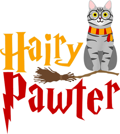 FUNNY Pun Hairy Pawter TShirt Wizard Gift For Cat Lovers Doggie Tank