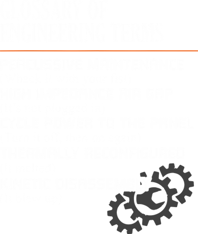Glossary Of Engineering Terms Funny Engineer Definitions Women's V-Neck T-Shirt