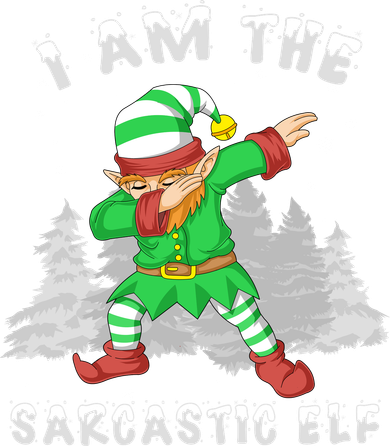 I Am The Sarcastic Elf Baby Bodysuit