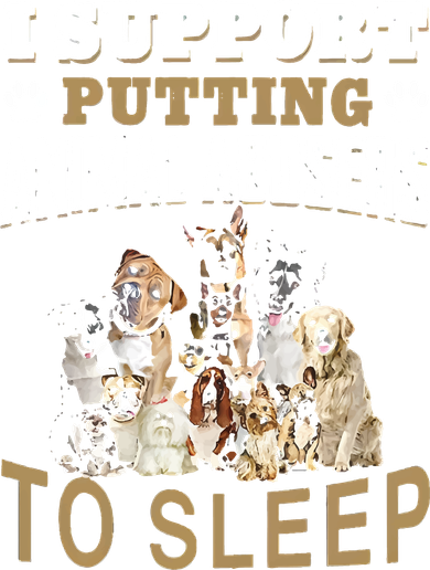 I Support Putting Animal Abusers To Sleep Doggie Tank