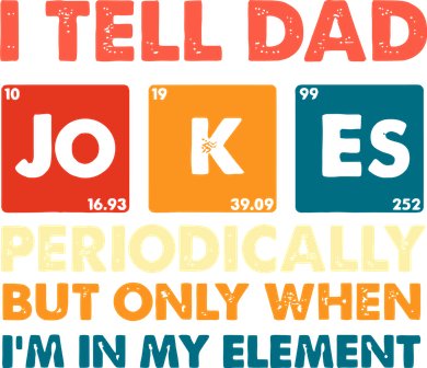 I Tell Dad Jockes Father's Day Women's V-Neck T-Shirt