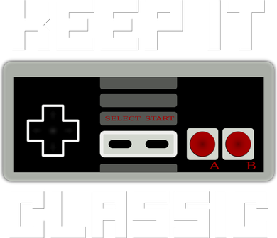Keep It Classic Retro Gamer Flexfit Unipanel Trucker Cap