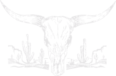 Longhorn Desert Life Cactus Cow Skull Tote Bag