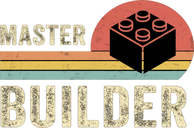 Master Builder Vintage Style Lego Gift T-Shirt