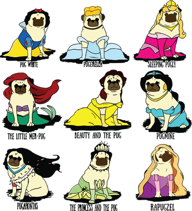 Princess Pug T-Shirt