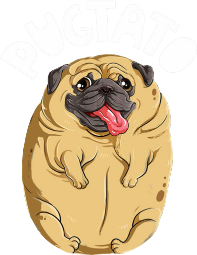 Pugtato Pug Potato Dog Lover T-Shirt