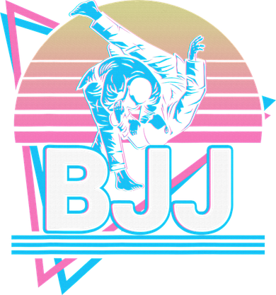 Retro Brazilian Jiu Jitsu Funny BJJ Gifts Doggie Tank