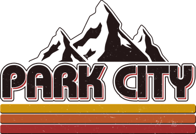 Retro Vintage Park City Utah Mountain Logo Kids T-Shirt