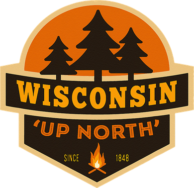 Retro Wisconsin Up North Doggie Tank