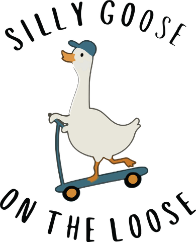 Silly Goose On The Loose Baby Bodysuit