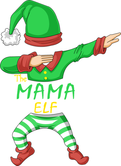 The Mama Elf Baby Bodysuit