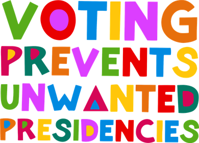 Voting Prevents Unwanted Presidencies Kids T-Shirt