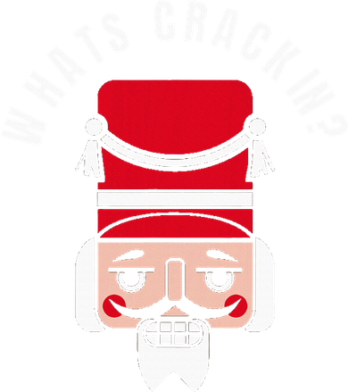 Whats Crackin Funny Christmas Nutcracker Women's V-Neck T-Shirt