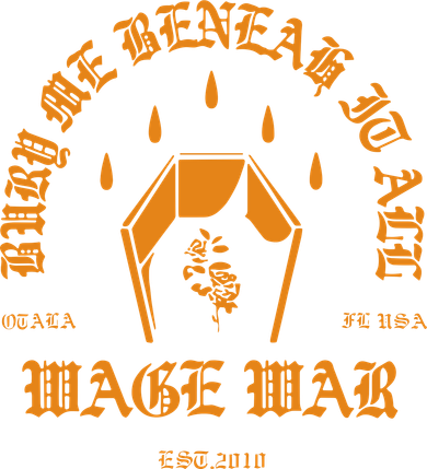 Wage War Bury Me Women's V-Neck T-Shirt