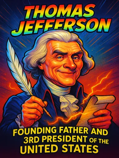 Thomas Jefferson Founding Father Poster