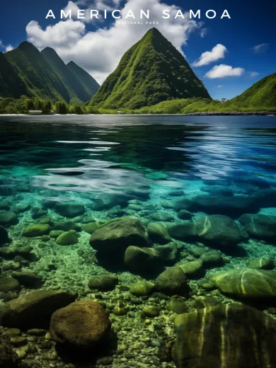 American Samoa National Park Poster