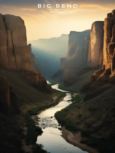 Big Bend National Park Poster
