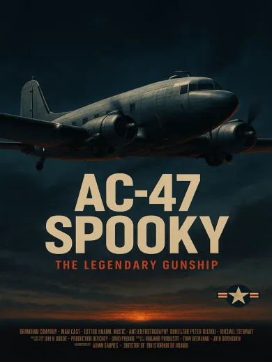 AC-47 Spooky The Legendary Gunship Poster