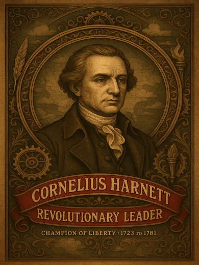 Cornelius Harnett Revolutionary Leader Poster