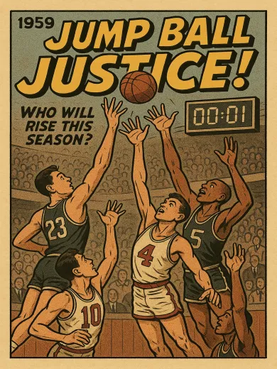 Jump Ball Justice Poster