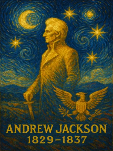 Andrew Jackson 1829-1837 Poster
