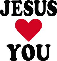 Scan Me QR Code Jesus Loves You Funny Christian  Sweatshirt thumb 2