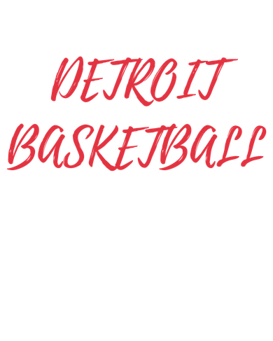 Detroit Basketball Hooded Wearable Blanket
