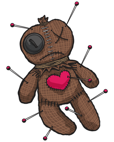 VooDoo Doll Cartoon Beanie