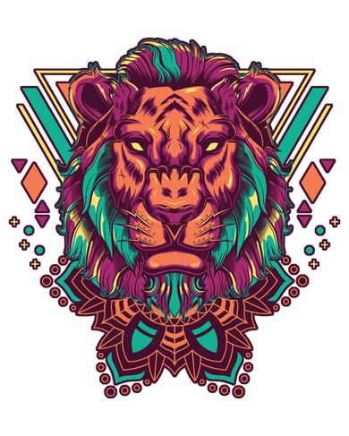 Leo Lion Tribal Toddler T-Shirt