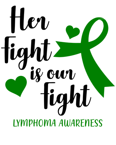 Her Fight Is Our Fight Lymphoma Awareness Mousepad