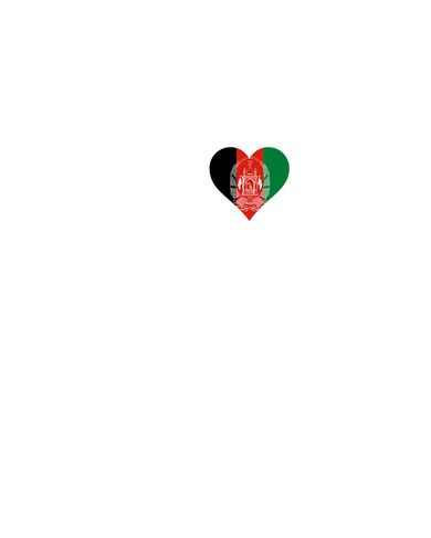Afghanistan Heart Pulse Flag T-Shirt