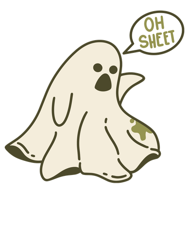 Oh Sheet Ghost Funny Toddler T-Shirt