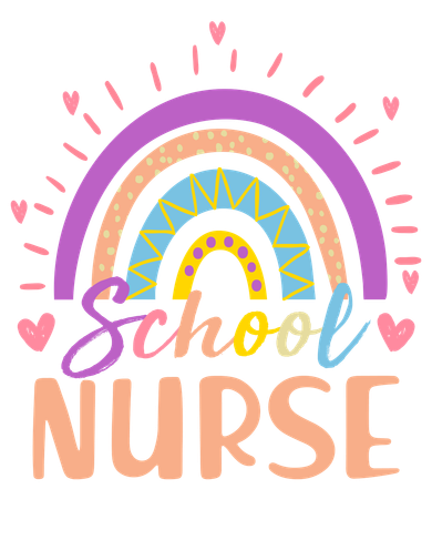 Cute Rainbow School Nurse Women's T-Shirt