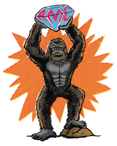 Gorilla With Big Diamond Toddler T-Shirt