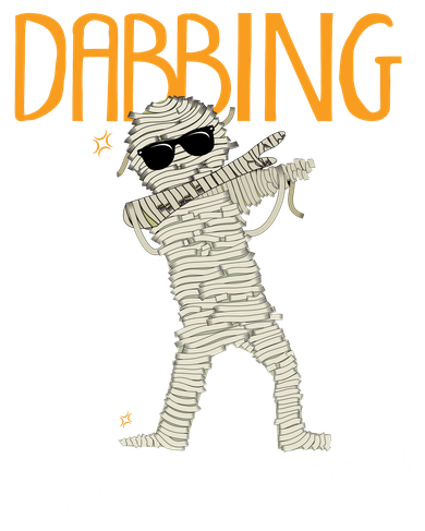 Mummy Dabbing For Halloween Toddler Hoodie