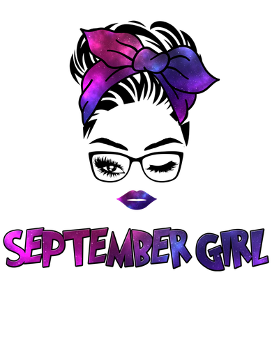 Cute September Girl Tote Bag