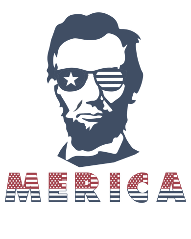 Merica Abe Lincoln Women's T-Shirt