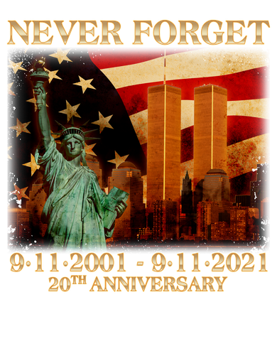 Never Forget September 11 9/11 20th Anniversary Women's Tank Top