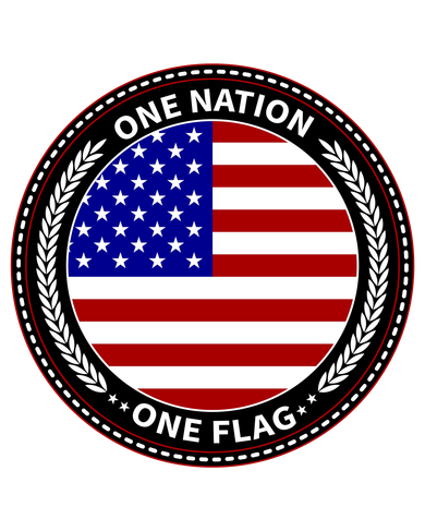 America One Nation One Flag Women's Tank Top