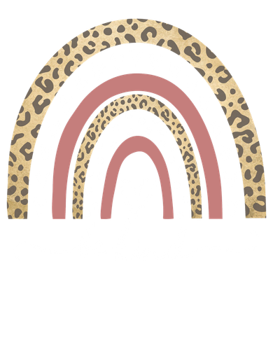 Be Kind Cute Leopard Rainbow Doggie Tank