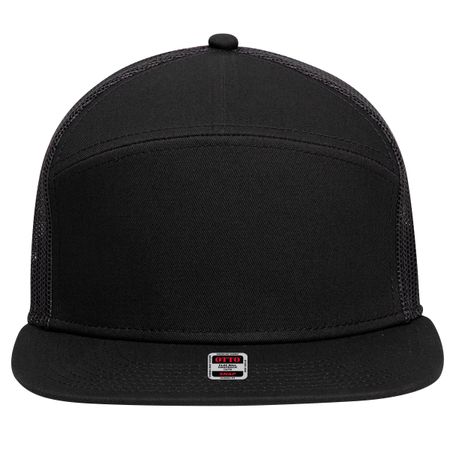Custom 7 Panel Mesh Trucker Snapback Hat