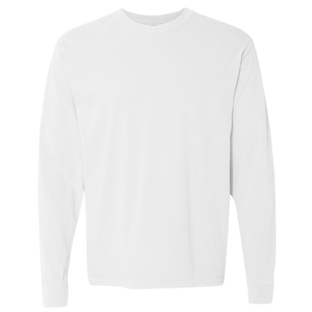 Custom Comfort Colors Heavyweight Long Sleeve T-Shirt