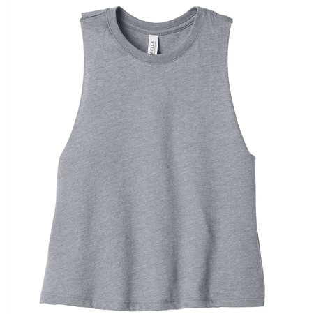 Custom Women's Racerback Cropped Tank