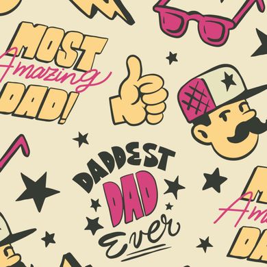 Cool Dad Father's Day Golf Towel