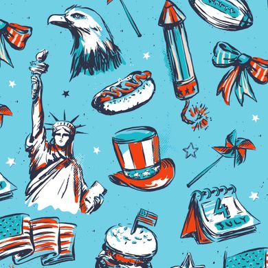 Independence Day Statue Of Liberty Beanie