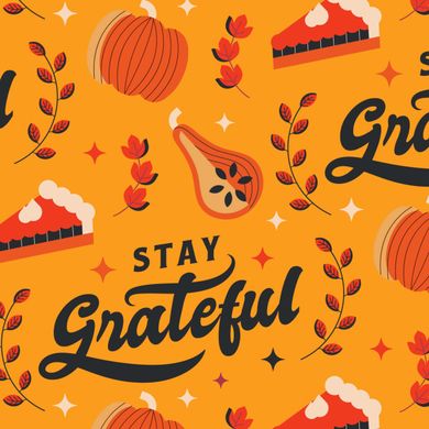 Stay Grateful Thanksgiving Holiday Kids Sweatshirt