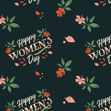 Happy Women's Day Floral Cute Gift Women's Tank Top