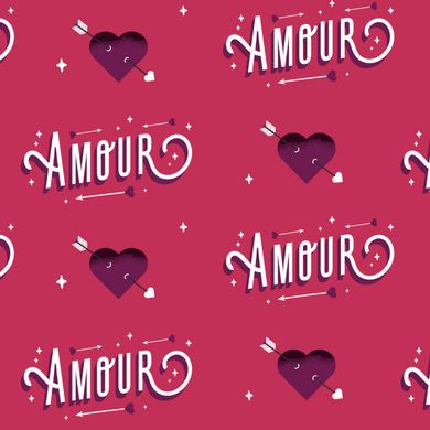 Amour Cute Valentine's Day Gift Button