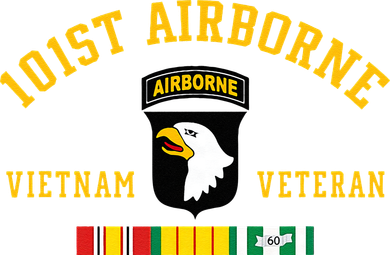 101st Airborne Division Vietnam Veteran Father Day Toddler Long Sleeve