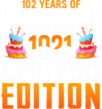 102 Years Old Vintage 1921 102nd Birthday Gifts For Kids Hoodie